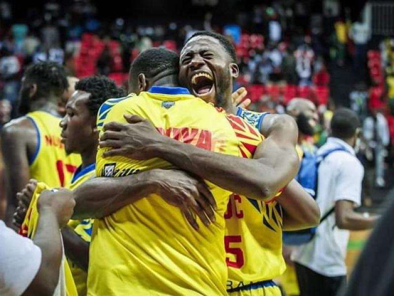 Les Léopards basketball de la RDC, pleine célébration. [Photo d'illustration]