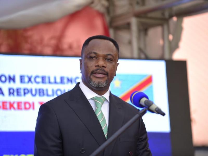 Le ministre de l'EPST, le professeur Tony Mwaba