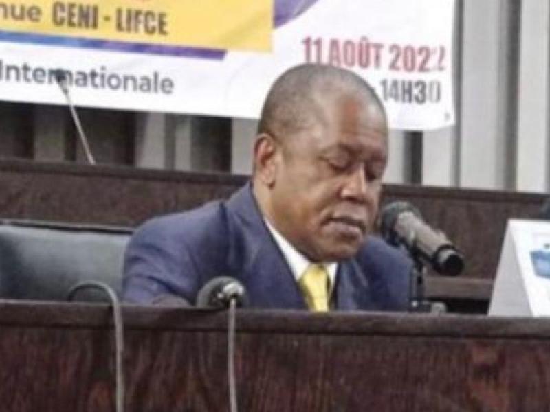 Le président de la CENI, Denis Kadima