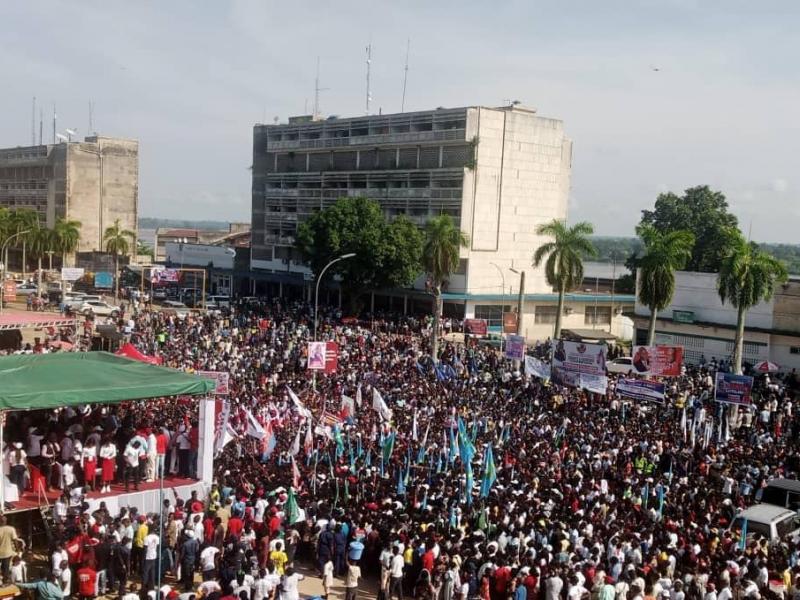 Vital Kamerhe acceuilli à Kisangani, ce mercredi 28 septembre