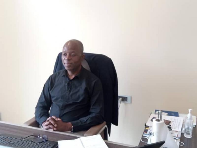 Dr Alain Ngatshi, Coordonnateur de la  Coordination Nationale de la vaccination contre la Covid-19