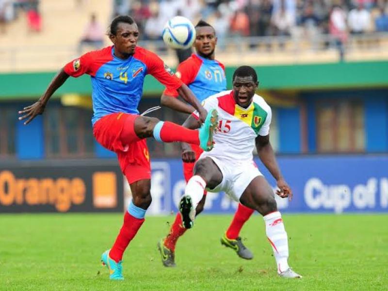 Le défenseur Padou bompunga sous les couleurs des léopards de la RDC lors du CHAN 2016 au Rwanda 
