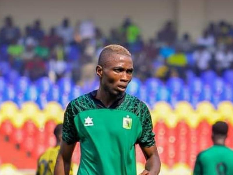 Taddy Agity Etekiama lors d'une rencontre de l'AS VClub disputée, au stade des martyrs de Kinshasa. [Photo d'illustration]