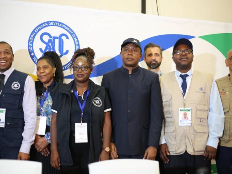 Le président de la CENI Denis Kadima à la tête d'une délégation de l'ECF-SADC au Lesotho pour les élections législatives