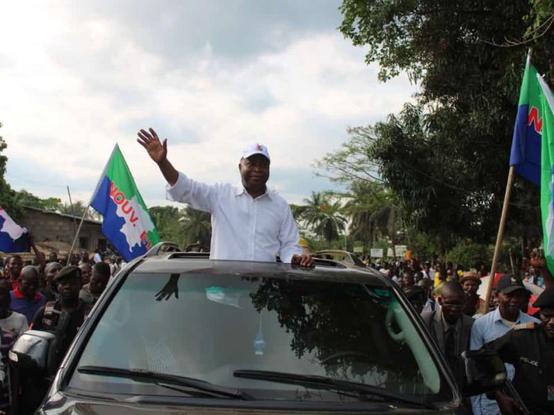 Arrivée du président national du parti Nouvel élan dans le territoire de Kasongo-Lunda dans la province de Kwango
