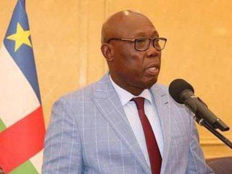 Le premier ministre centrafricain, Félix Moloua.