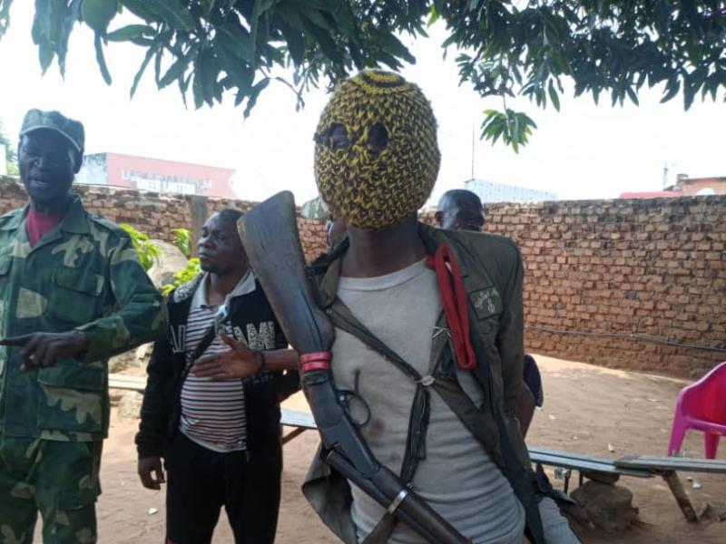 Quelques présumés criminels arrêtés à Tshikapa dans la province du Kasaï