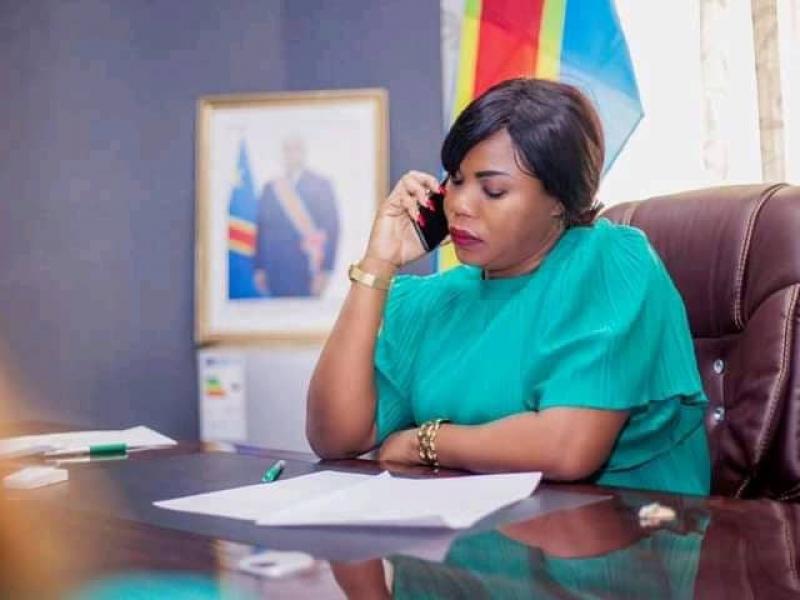 Mme Dady Bidiafu, Coordonnateur de la Réserve Stratégique Générale à la présidence de la République