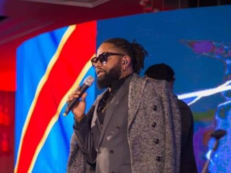 Ferré Gola lors d'un concert live à Kinshasa. [Photo d'illustration]