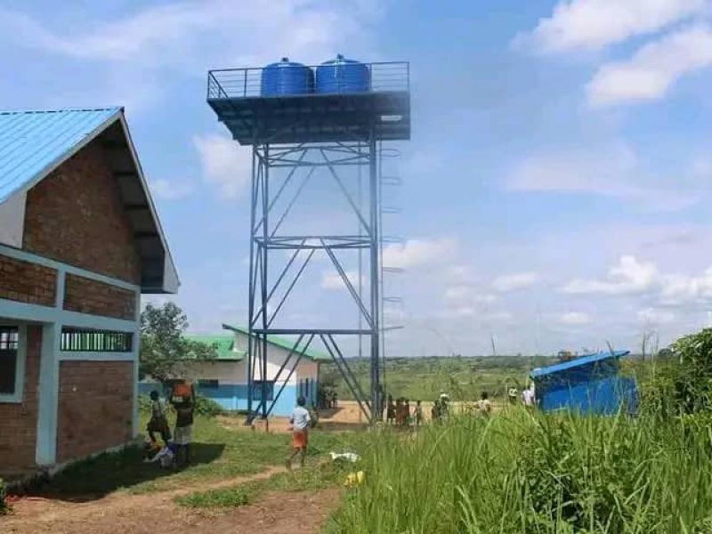 Un des marchés rural forage construit à Tshikapa