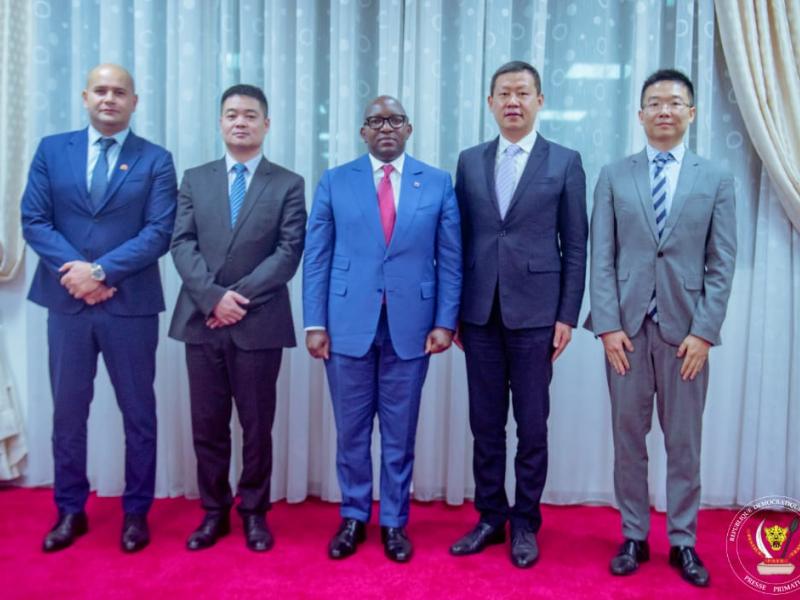 La délégation de Huawei reçue par le premier ministre Sama Lukonde, vendredi 04 novembre