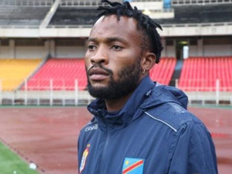 Glodi Ngonda sous les couleurs des léopards de la RDC 