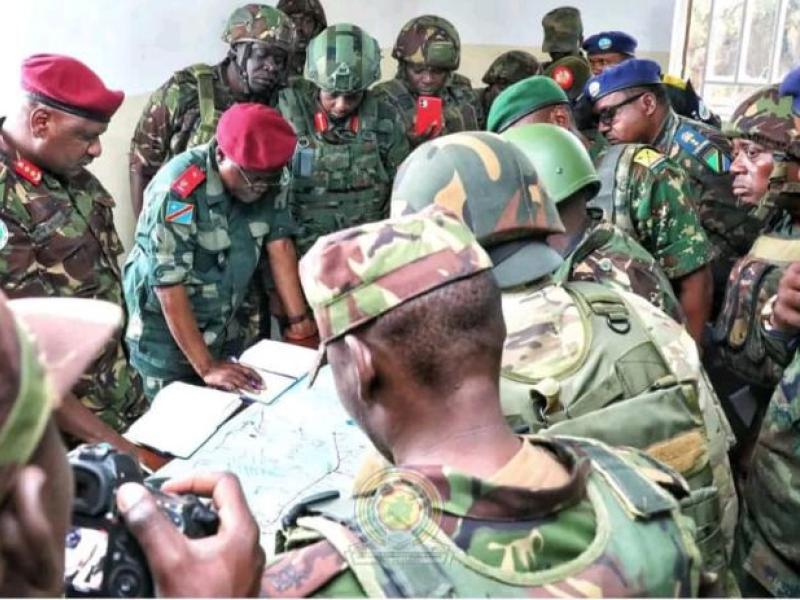 Les terroristes du M23 et la force régionale de l'EAC