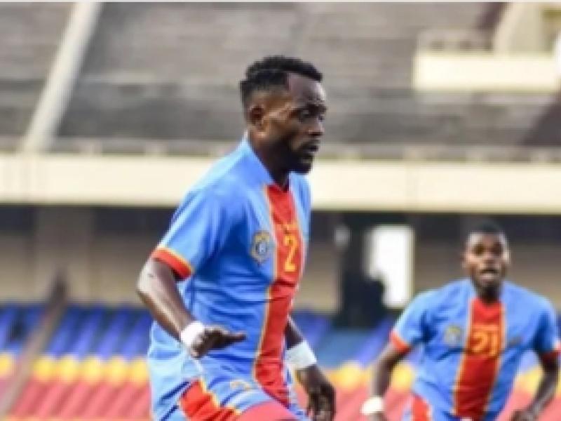 Le capitaine des Léopards A', Djos Issama Mpeko, au stade des martyrs. [Photo d'illustration]