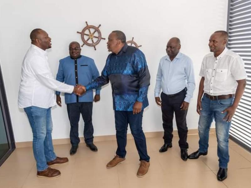 Les responsables du M23 reçu au kanya par Uhuru Kenyatta [photo d'illustration]
