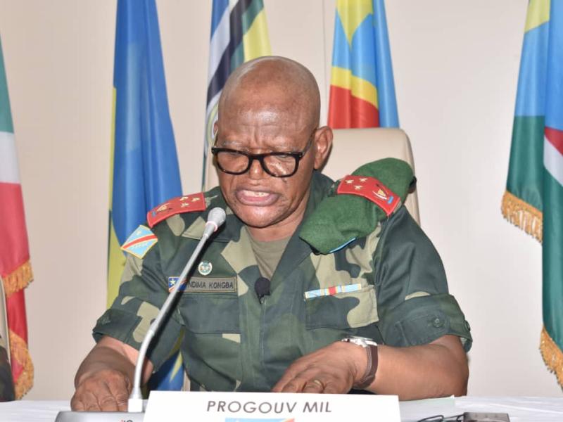 Le gouverneur militaire du Nord-Kivu le lieutenant général Constant Ndima [photo d'illustration]