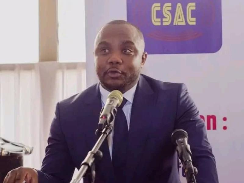 Christian Bosembe, président du CSAC