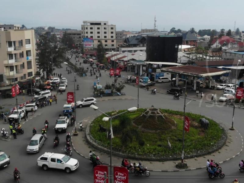La ville de Goma, chef de lieu de la province du Nord-Kivu [photo d'illustration]