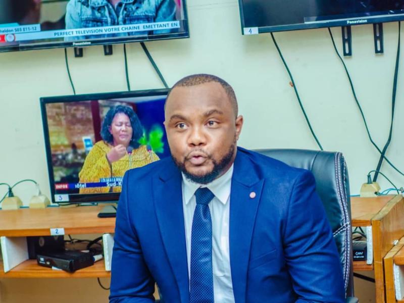  Le Président du CSAC, Christian Bosembe
