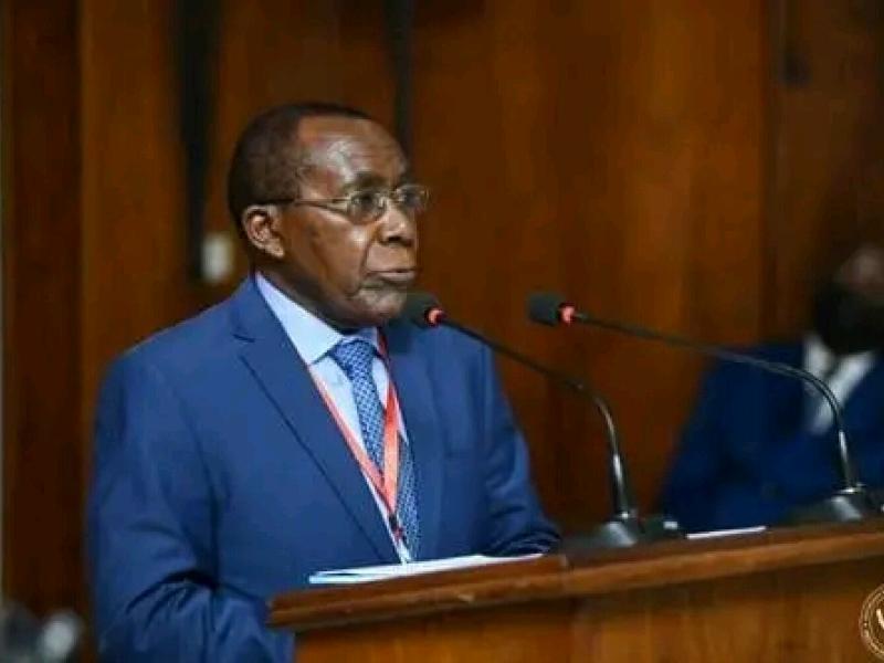 Le ministre de la défense Gilbert Kabanda