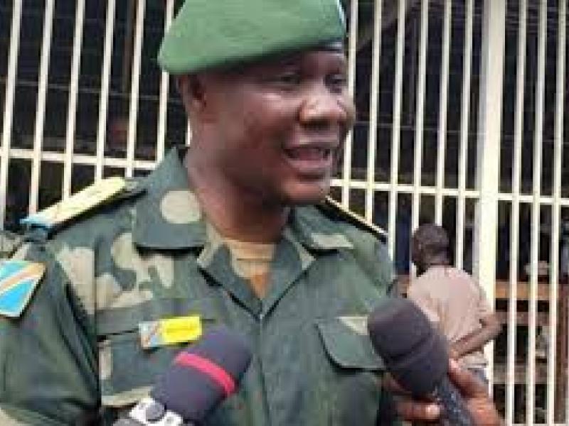 Njike Kaiko Guillaume porte-parole du Gouverneur militaire de province du Nord-Kivu