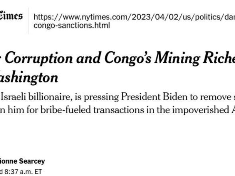 Coupure de presse de New-York Times