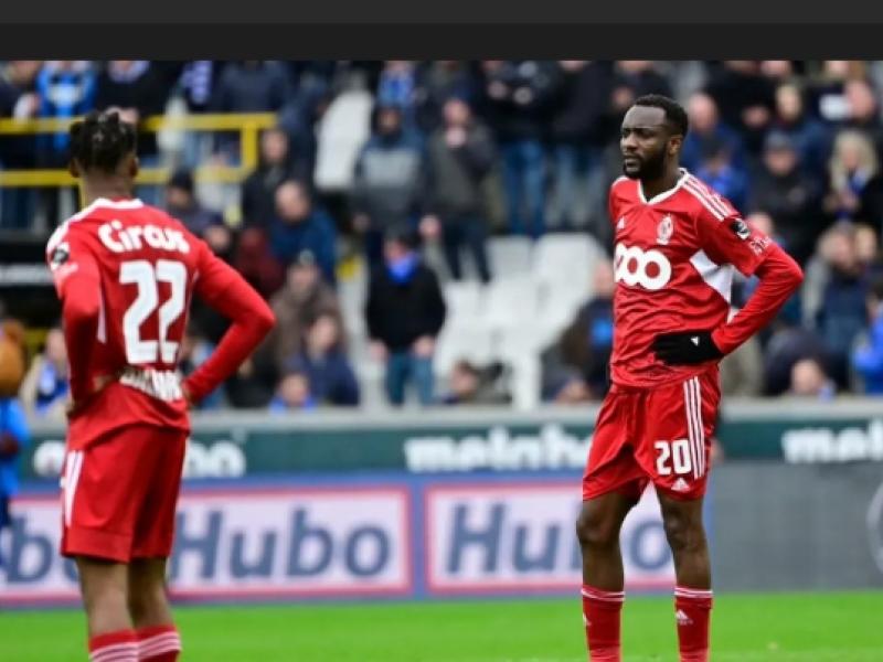 William Balikwisha et Merveil Bope Bokadi sous les couleurs de Standard de Liège.