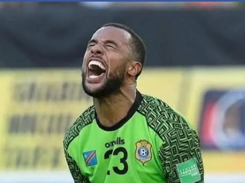 Le portier congolais de l'AC Bellinzona, Joël Kiassumbua.