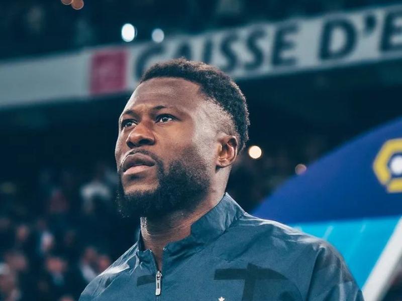 Chancel Mbemba sous les couleurs de l'OM.