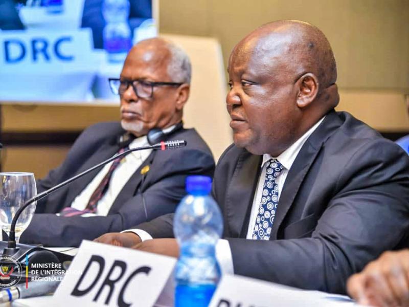 Le ministre d'État en charge de l'intégration Régionale Mbusa Nyamwisi