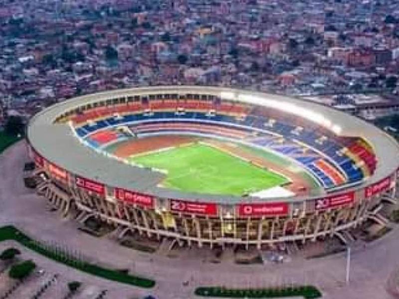 Le stade des martyrs de Kinshasa.