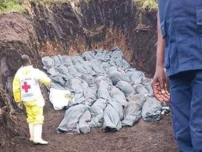 Des personnes enterrées dans une fosse commune à nyamukubi après des inondations [photo d'illustration]