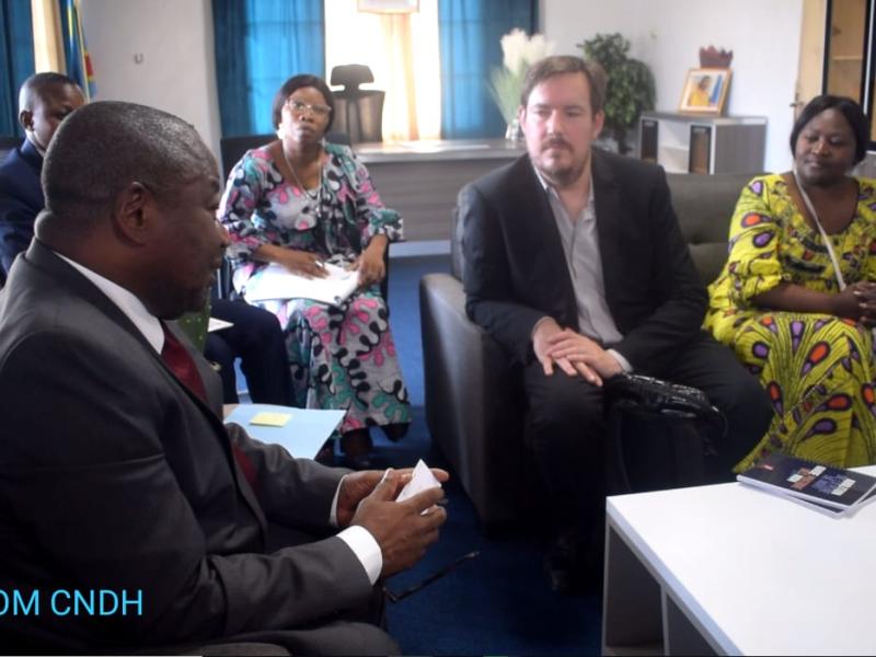 Le Président de la CNDH échange avec les membres des organisations internationales oeuvrant dans la thématique " abolition de la peine de mort"