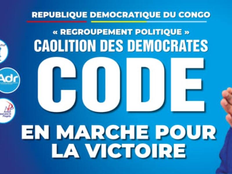 L'affiche de la sortie officielle de la Coalition des Démocrates