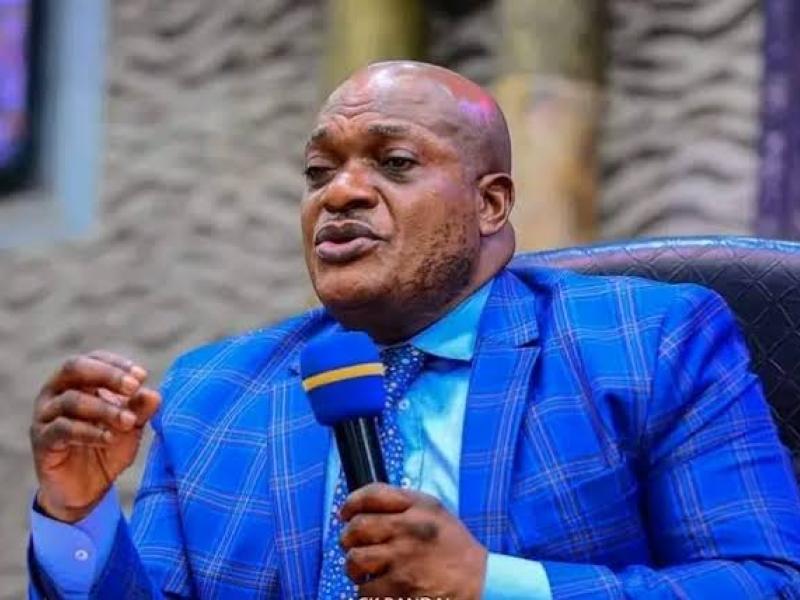 L'évêque Pascal Mukuna, titulaire de l'Assemblée Chrétienne de Kinshasa ( ACK)