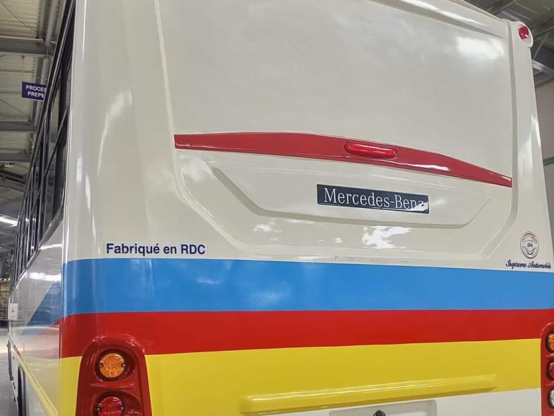 Un bus Mercedes réservé pour le transport en commun en RDC ( TRANSCO)