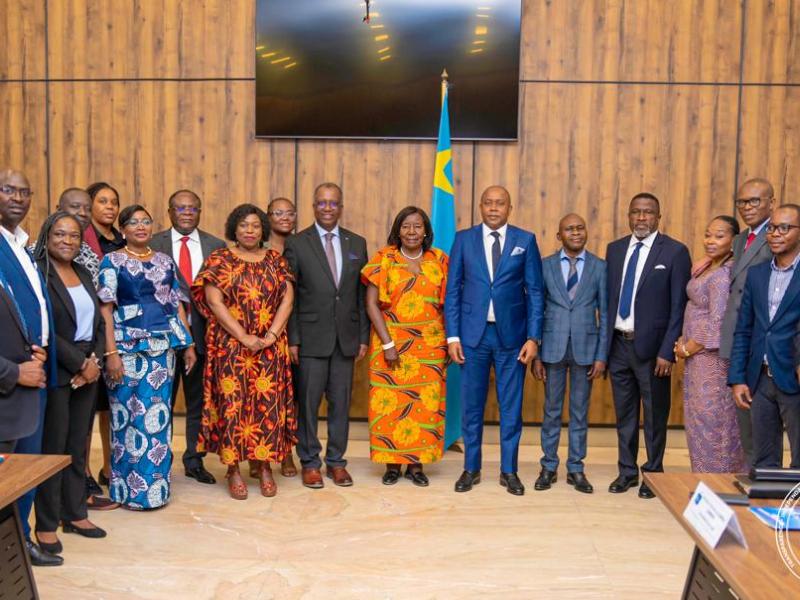 Les membres du Forum des Commissions Électorales de la SADC et les membres de la CENI