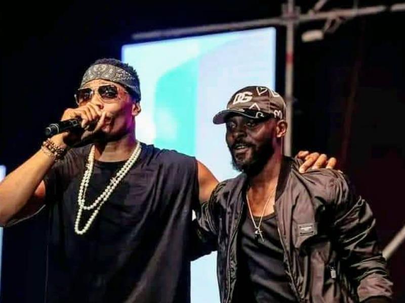 Gally Garvey et Héritier Wata, au terrain GD.