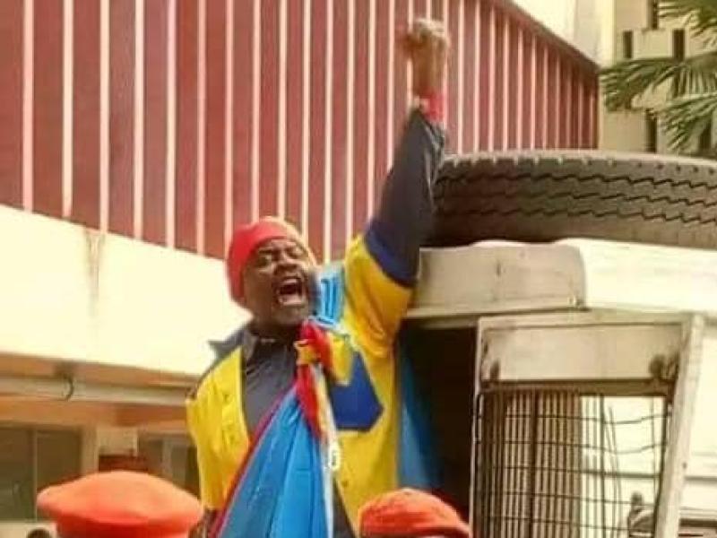 L'arrivée de Franck Diongo président de MLP à la Cour suprême de justice en 2018.