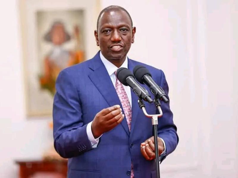 William Ruto , le président Kenyan