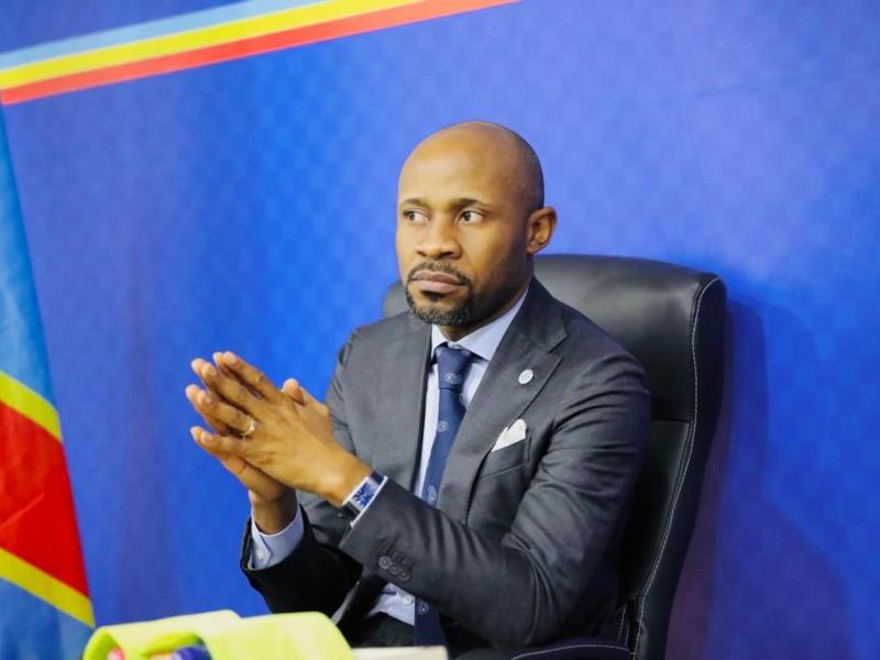 Le ministre des médias Patrick Muyaya