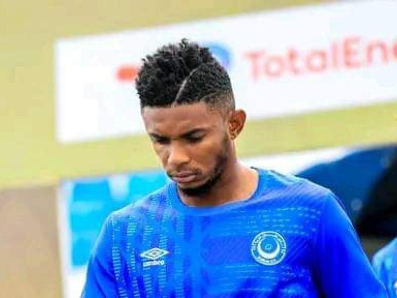 Fabrice Ngoma sous les couleurs de Al Hilal Omdourman. 