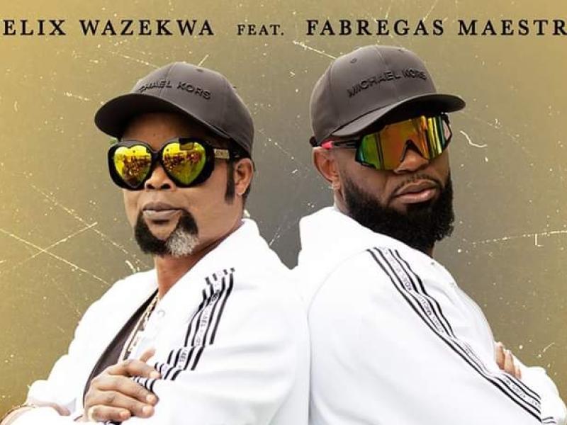 Félix Wazekwa et Fabregas sur l'affiche de la chanson "Tiktok".
