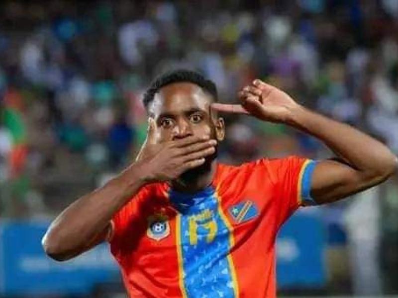 Cédric Bakambu lors de la célébration de son but marqué face à la Mauritanie à Nouakchott. [Photo d'illustration]