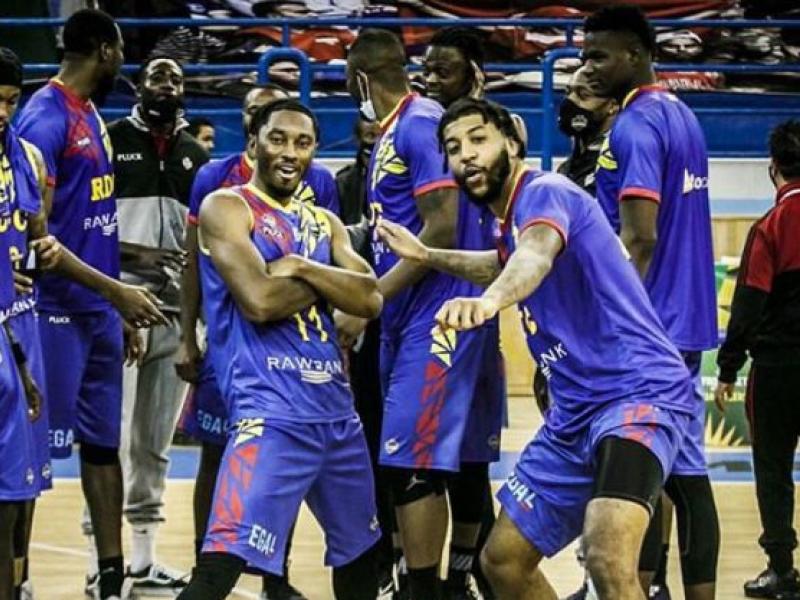 Les Léopards messieurs basket de la RDC.