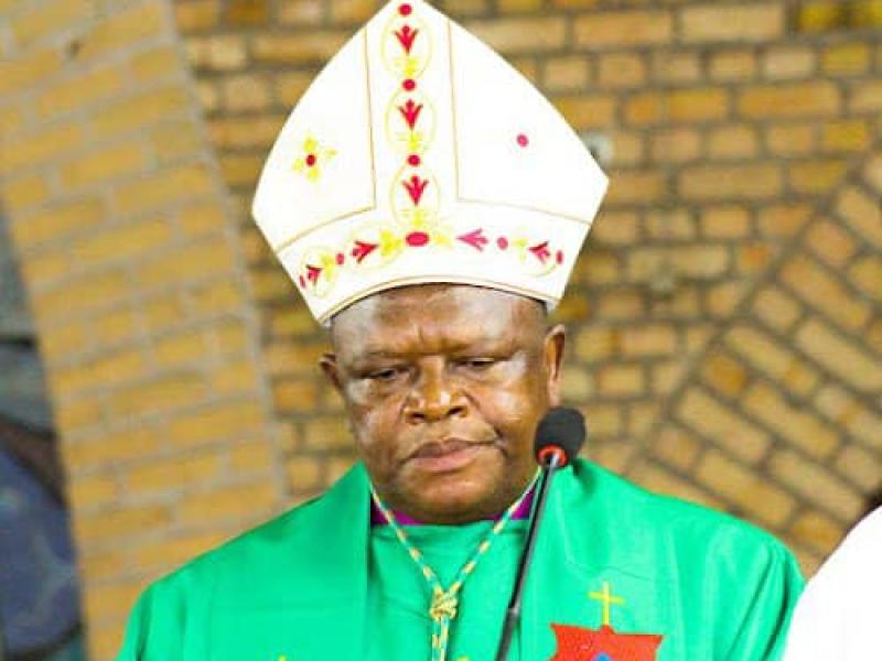 Le cardinal Fridolin Ambongo, archevêque métropolitain de Kinshasa.