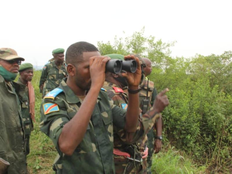 Les Forces Armées de la RDC en pleine opérations des patrouilles dans le secteur opérationnel Sokola 1 Grand-Nord.