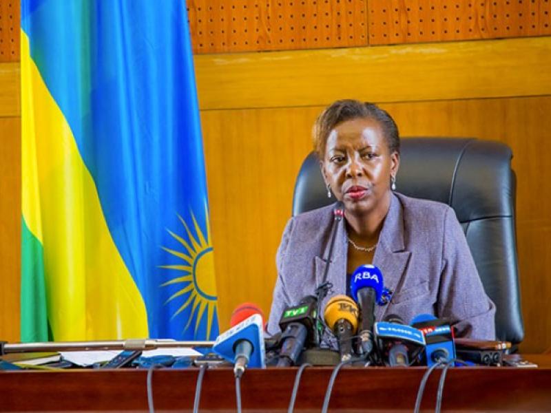 La Secrétaire Générale de l'OIF Louise Mushikiwabo.