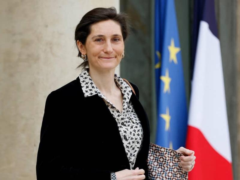 Amélie Oudea Castera, ministre français des sports, des jeux olympiques et paralympiques.