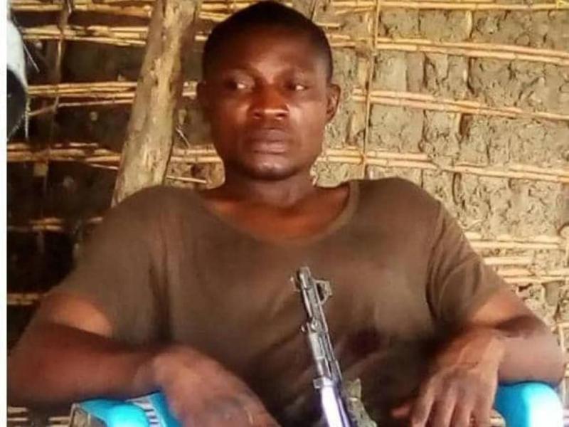 Le militaire FARDC auteur du meurtre de 13 civils à Tchomia en Ituri.